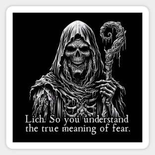 Lich Sticker